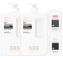 [Nasil_Family] SSS Silk Hair Treatment (1350ml / 45.64oz) x 2EA _ Scalp care, Nutritional supply, Strengthening hair _ Made In Korea